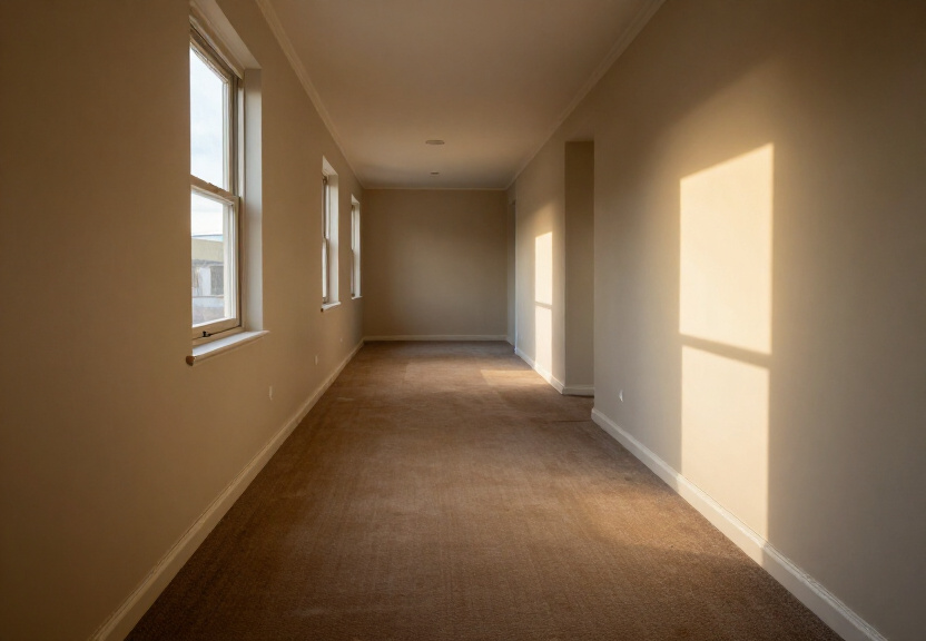 Restored living room in Rouse Hill after flood damage repair